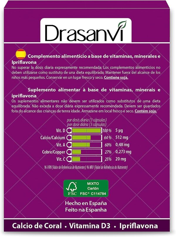 Oseogen Óseo Drasanvi. Descripción. 72 cápsulas